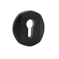 Накладка на серцевину CISA 07076.70 для врізної антипаніки кругла чорний